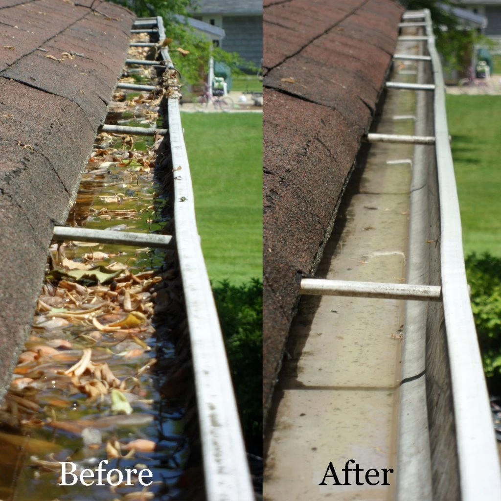 Gutter cleaning service